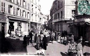 58- Constantine- Rue Damremont et la Poste